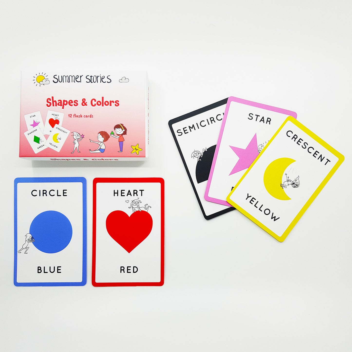 Shapes & Colors Flash Cards